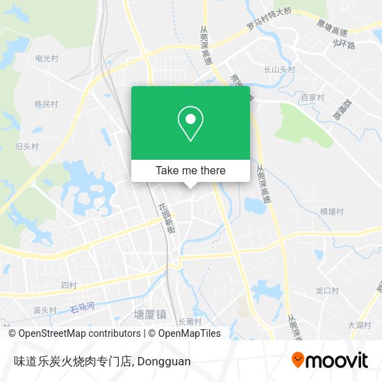 味道乐炭火烧肉专门店 map