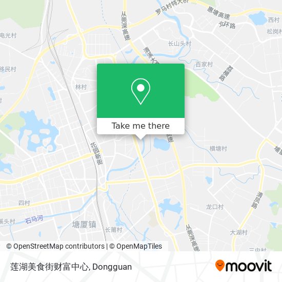 莲湖美食街财富中心 map