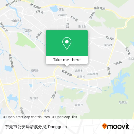 东莞市公安局清溪分局 map