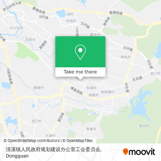 清溪镇人民政府规划建设办公室工会委员会 map