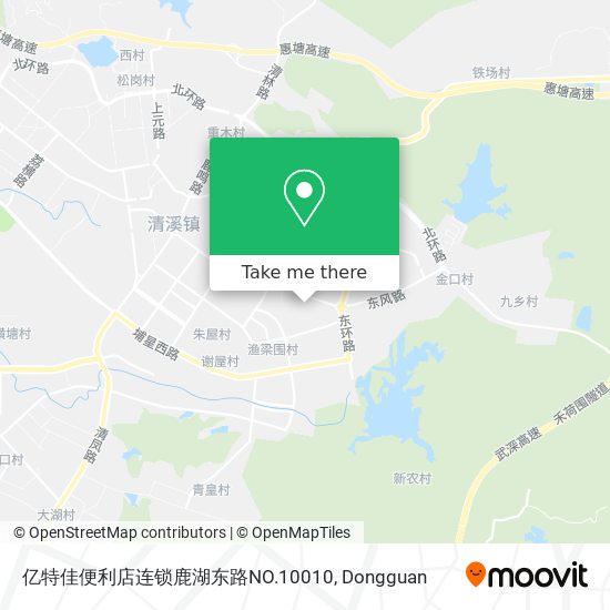 亿特佳便利店连锁鹿湖东路NO.10010 map