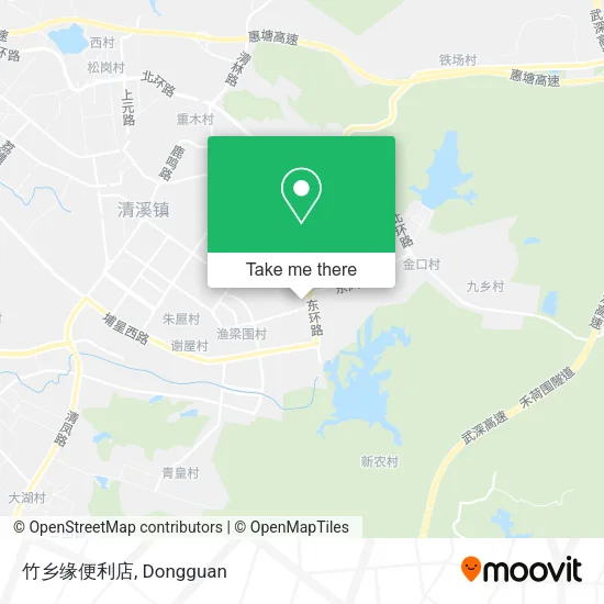 竹乡缘便利店 map