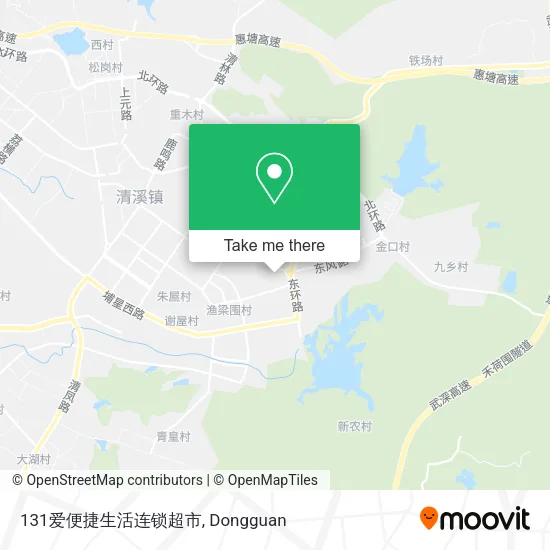 131爱便捷生活连锁超市 map