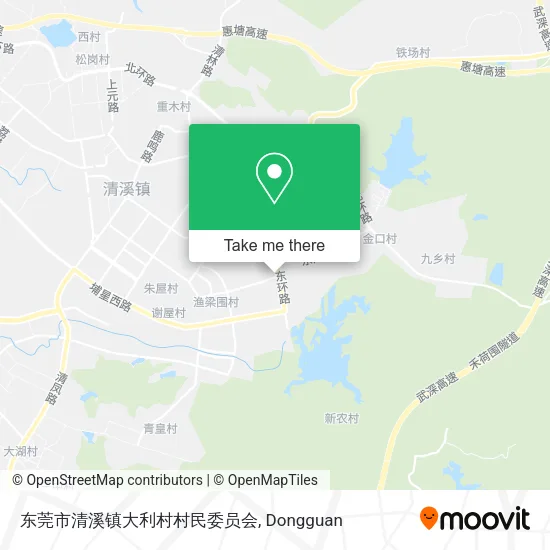 东莞市清溪镇大利村村民委员会 map
