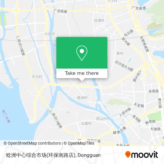 稔洲中心综合市场(环保南路店) map