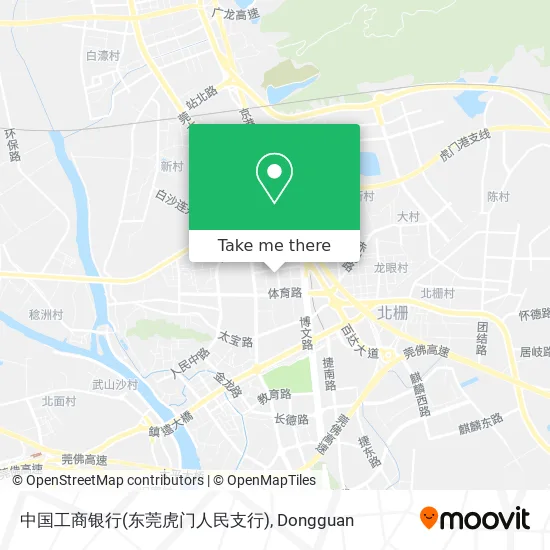 中国工商银行(东莞虎门人民支行) map