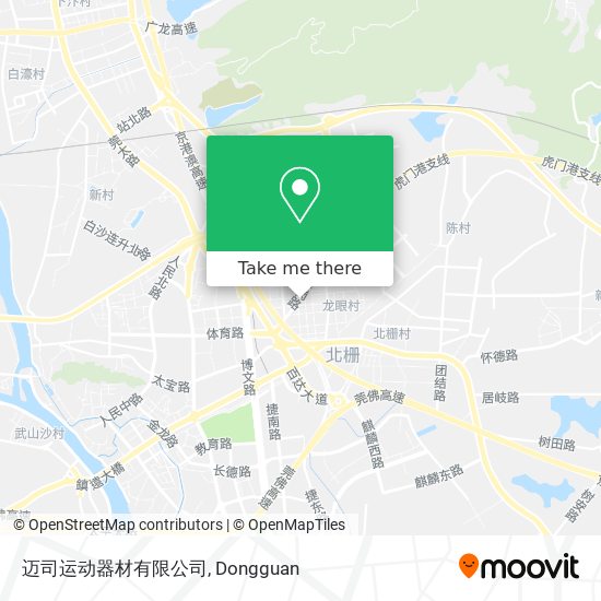 迈司运动器材有限公司 map