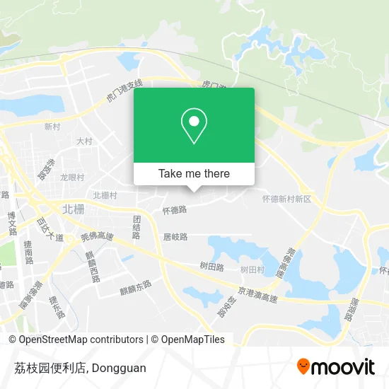 荔枝园便利店 map
