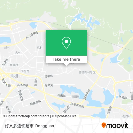 好又多连锁超市 map