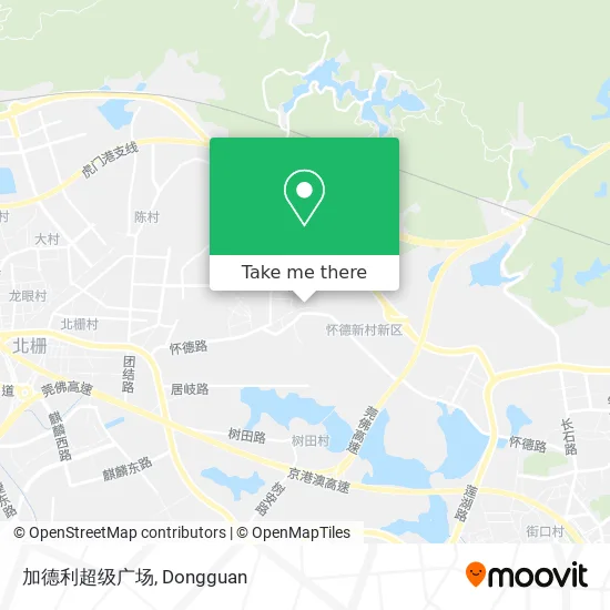 加德利超级广场 map