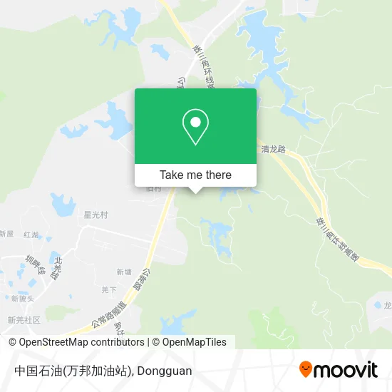 中国石油(万邦加油站) map