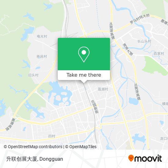 升联创展大厦 map