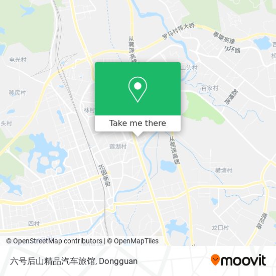 六号后山精品汽车旅馆 map