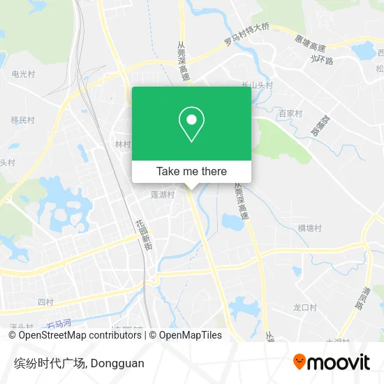 缤纷时代广场 map