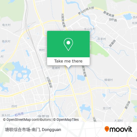 塘联综合市场-南门 map