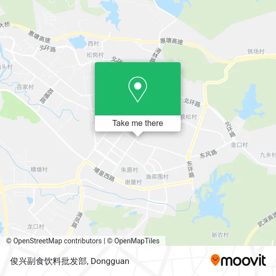 俊兴副食饮料批发部 map