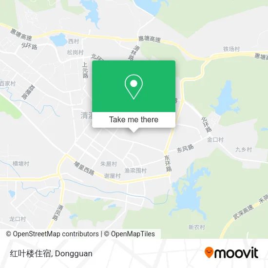 红叶楼住宿 map