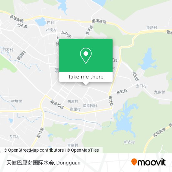 天健巴厘岛国际水会 map