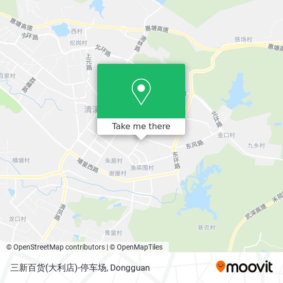 三新百货(大利店)-停车场 map