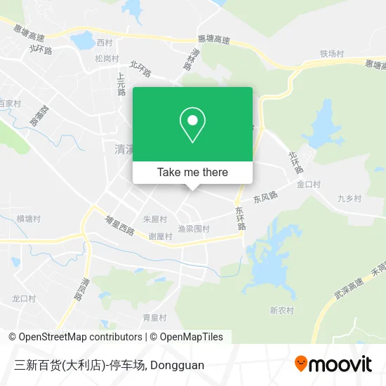 三新百货(大利店)-停车场 map