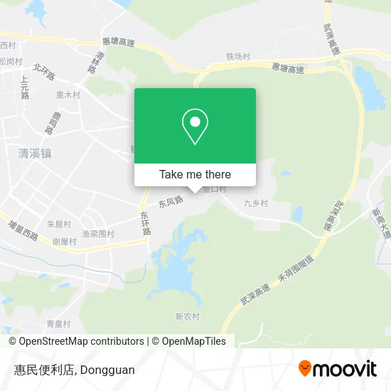 惠民便利店 map