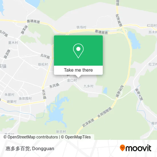 惠多多百货 map