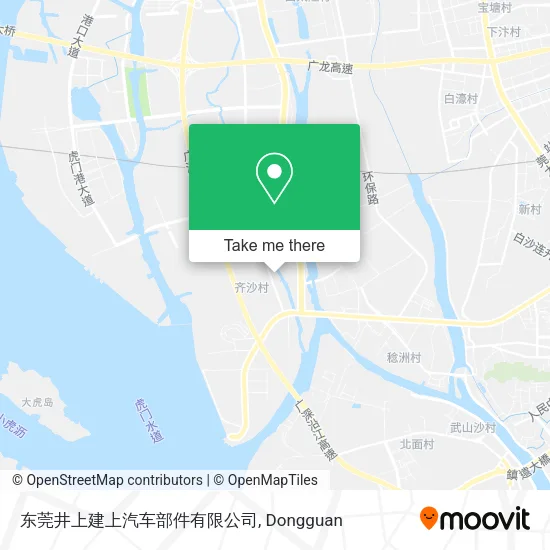 东莞井上建上汽车部件有限公司 map