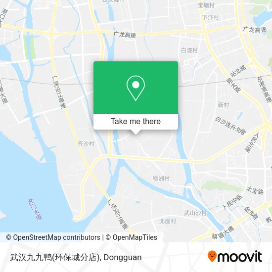 武汉九九鸭(环保城分店) map