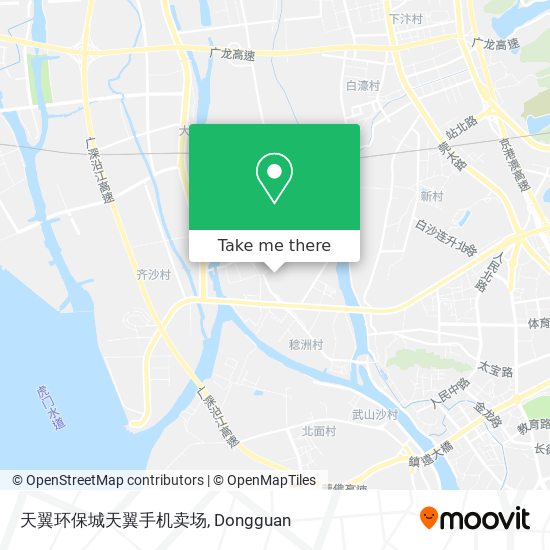 天翼环保城天翼手机卖场 map