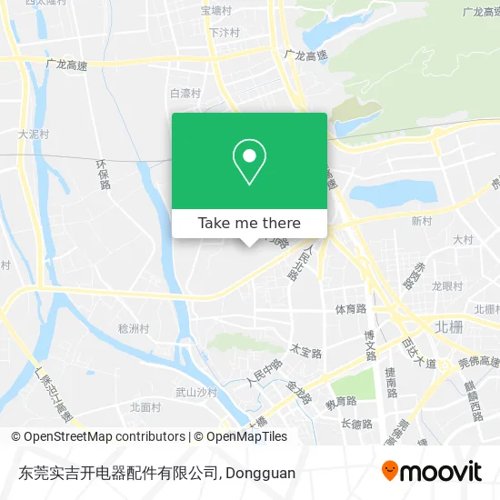 东莞实吉开电器配件有限公司 map