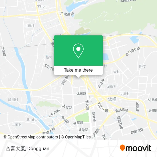 合富大厦 map