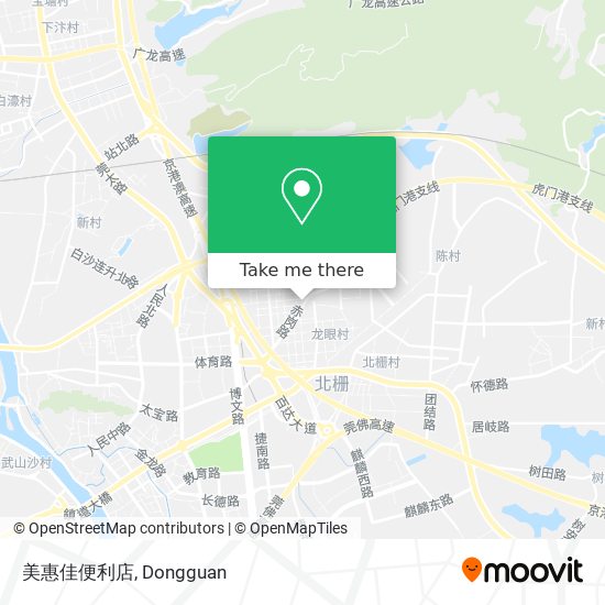 美惠佳便利店 map