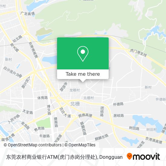 东莞农村商业银行ATM(虎门赤岗分理处) map