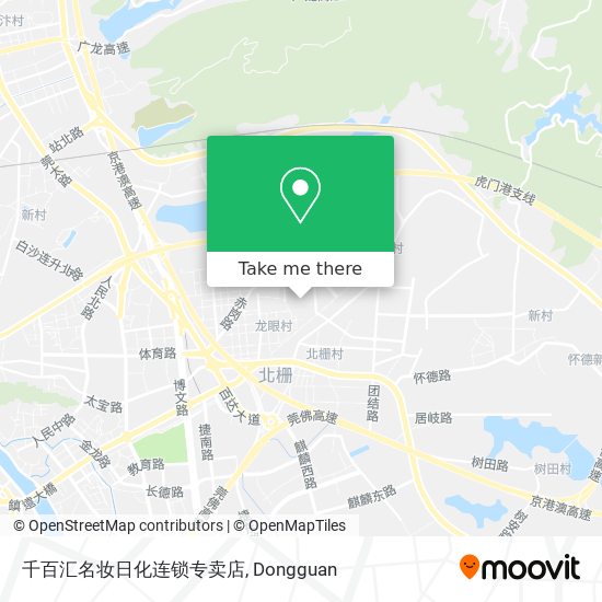 千百汇名妆日化连锁专卖店 map