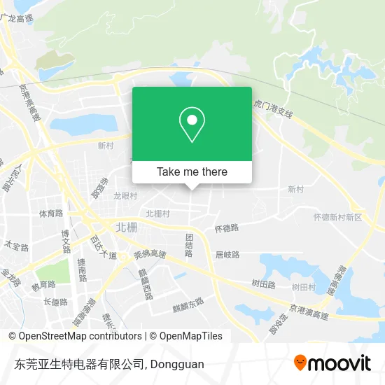 东莞亚生特电器有限公司 map