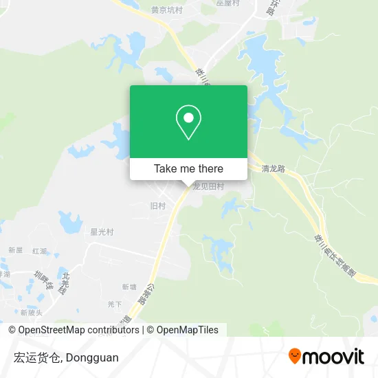 宏运货仓 map