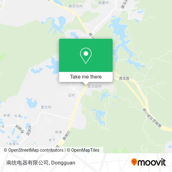 南统电器有限公司 map