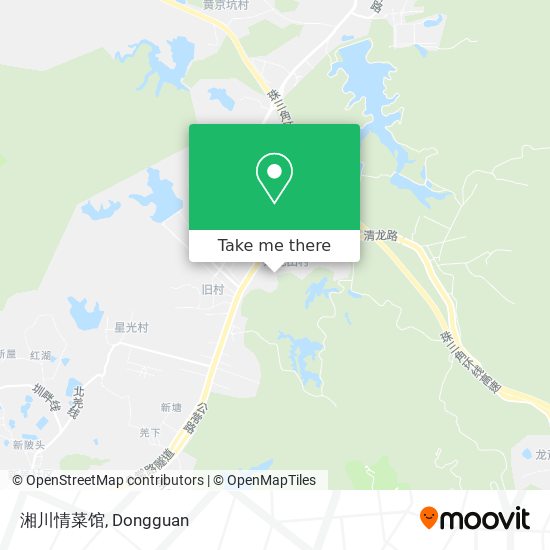 湘川情菜馆 map