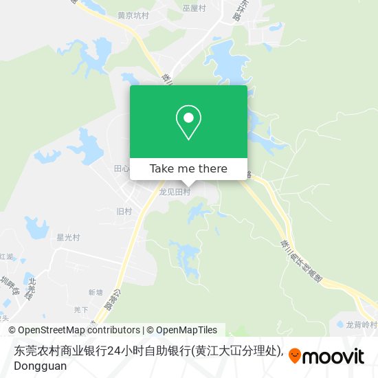 东莞农村商业银行24小时自助银行(黄江大冚分理处) map