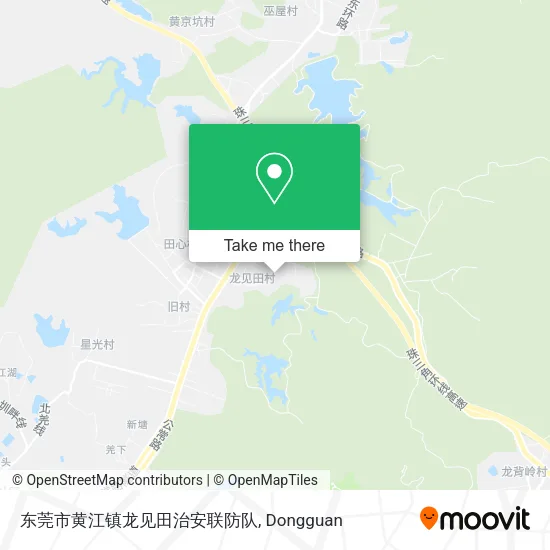 东莞市黄江镇龙见田治安联防队 map