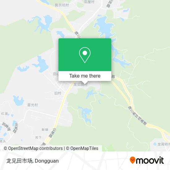 龙见田市场 map