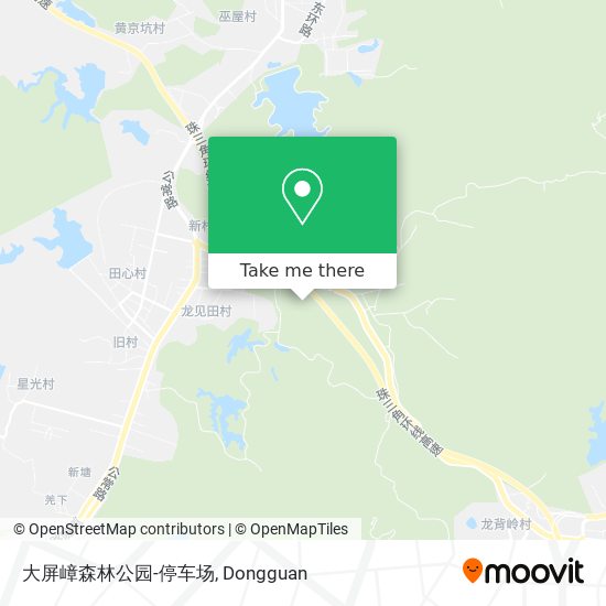 大屏嶂森林公园-停车场 map