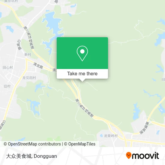 大众美食城 map