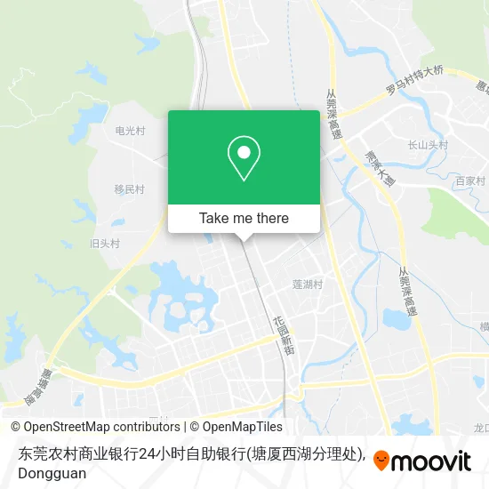 东莞农村商业银行24小时自助银行(塘厦西湖分理处) map