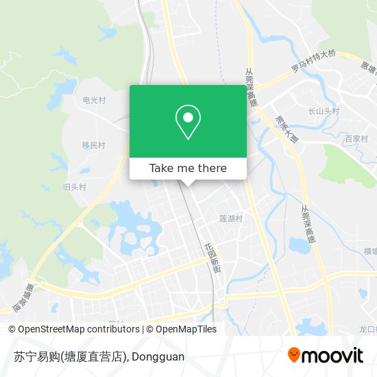 苏宁易购(塘厦直营店) map