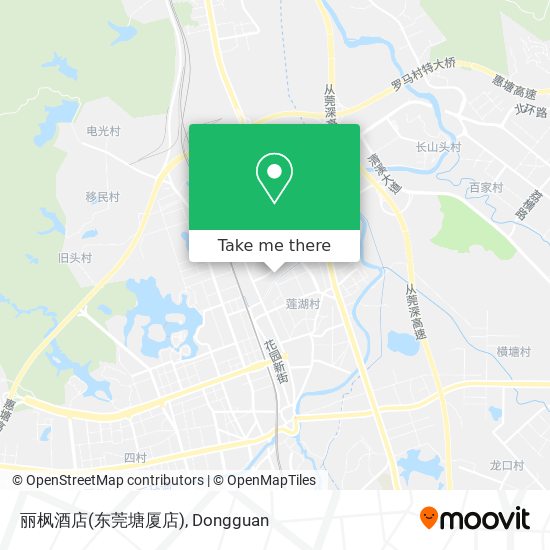 丽枫酒店(东莞塘厦店) map