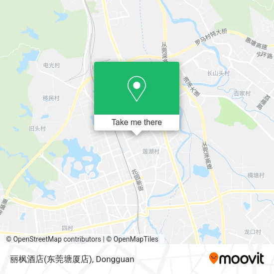 丽枫酒店(东莞塘厦店) map