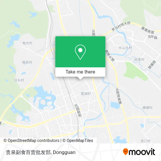 贵泉副食百货批发部 map