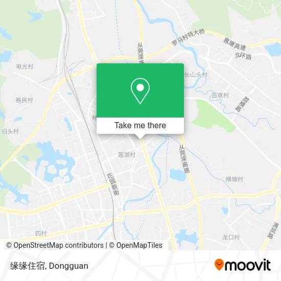 缘缘住宿 map