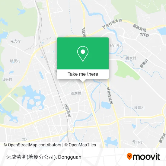 运成劳务(塘厦分公司) map
